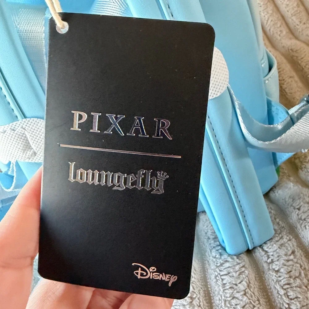 Disney Pixar‎ A Bugs Life Flik Dandelion Loungefly Mini Backpack Light Blue New